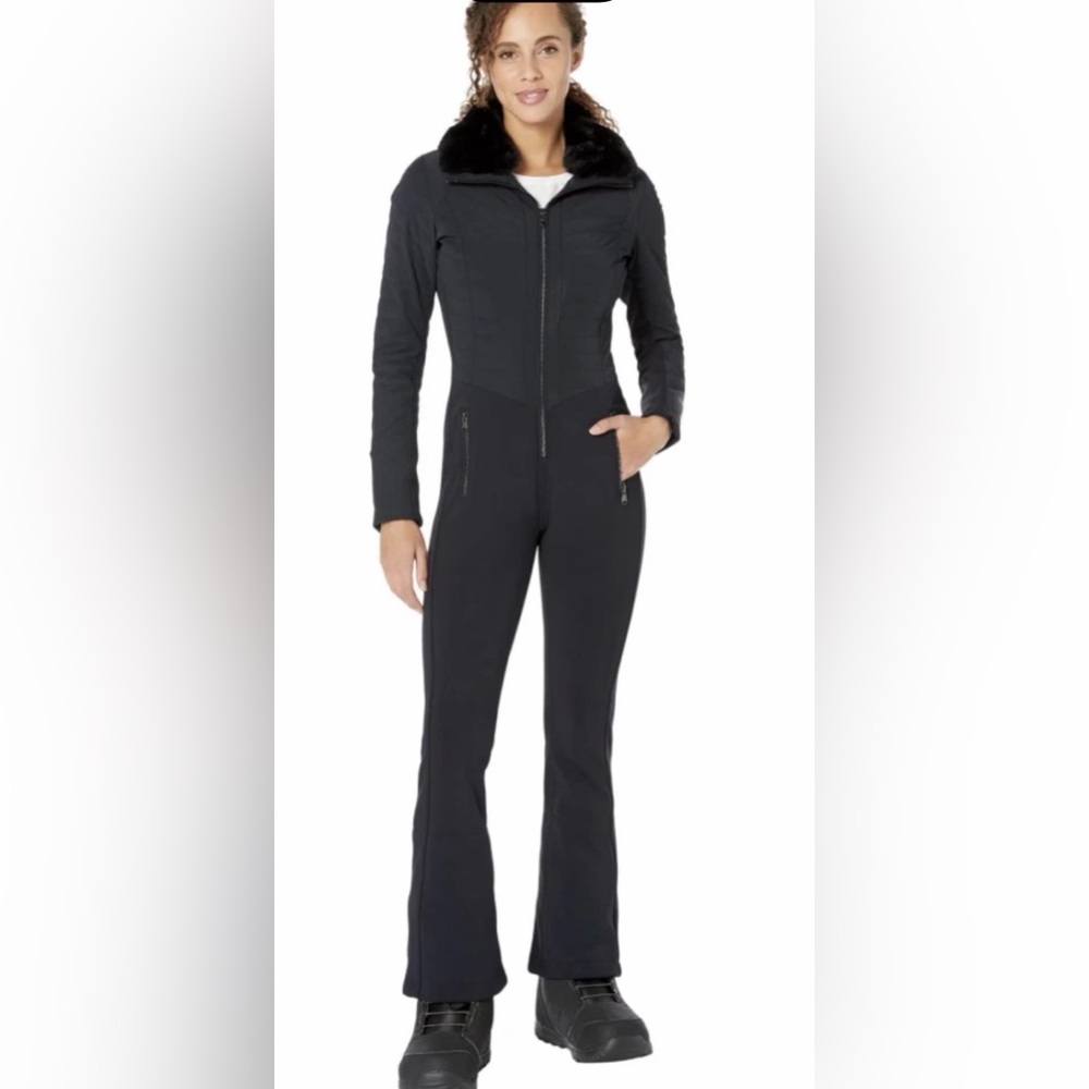 Obermeyer Black Katze Suit SZ 8S NWT